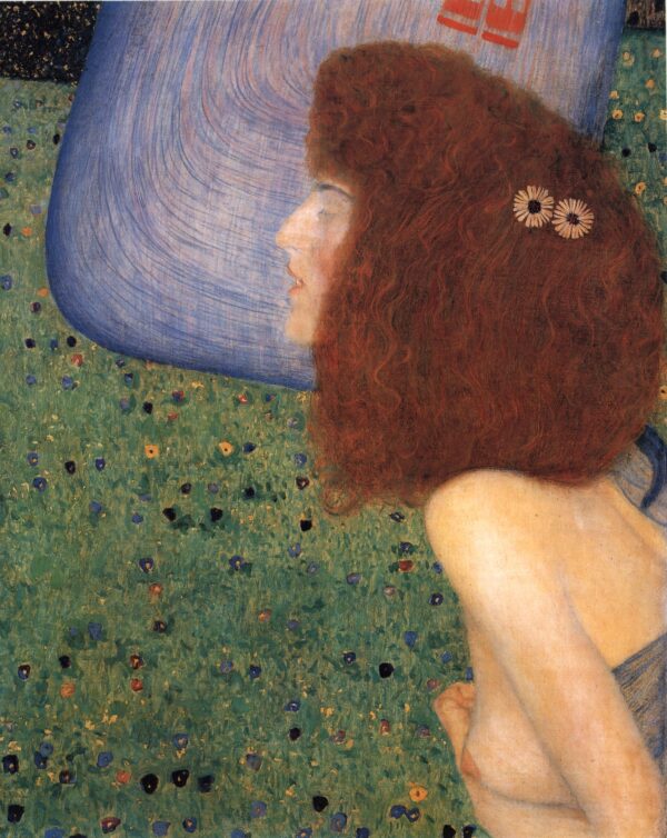 La joven con velo azul – Gustav Klimt Gustav Klimt mx.artemisreproduction.com