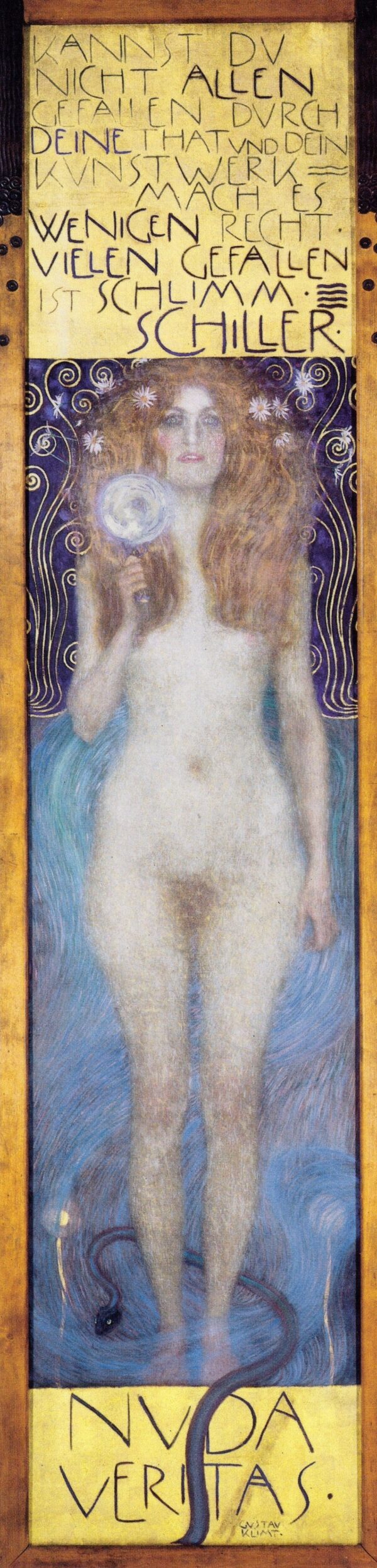 Nuda Veritas – Gustav Klimt Gustav Klimt mx.artemisreproduction.com