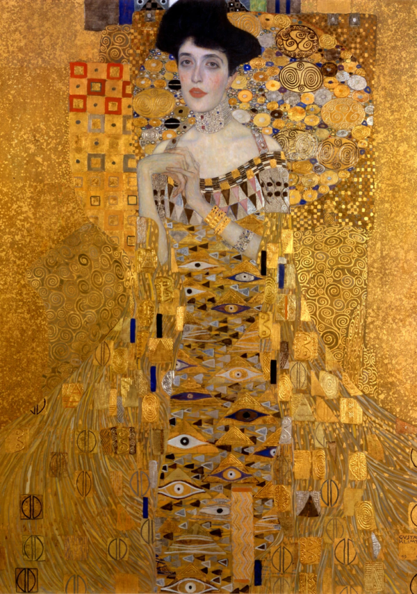 Retrato de Adele Bloch-Bauer I (versión retrato) – Gustav Klimt Cuadros Populares mx.artemisreproduction.com