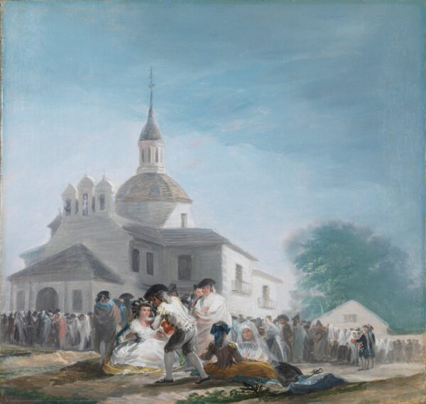 El ermitaje de San Isidro – Francisco de Goya Francisco de Goya mx.artemisreproduction.com