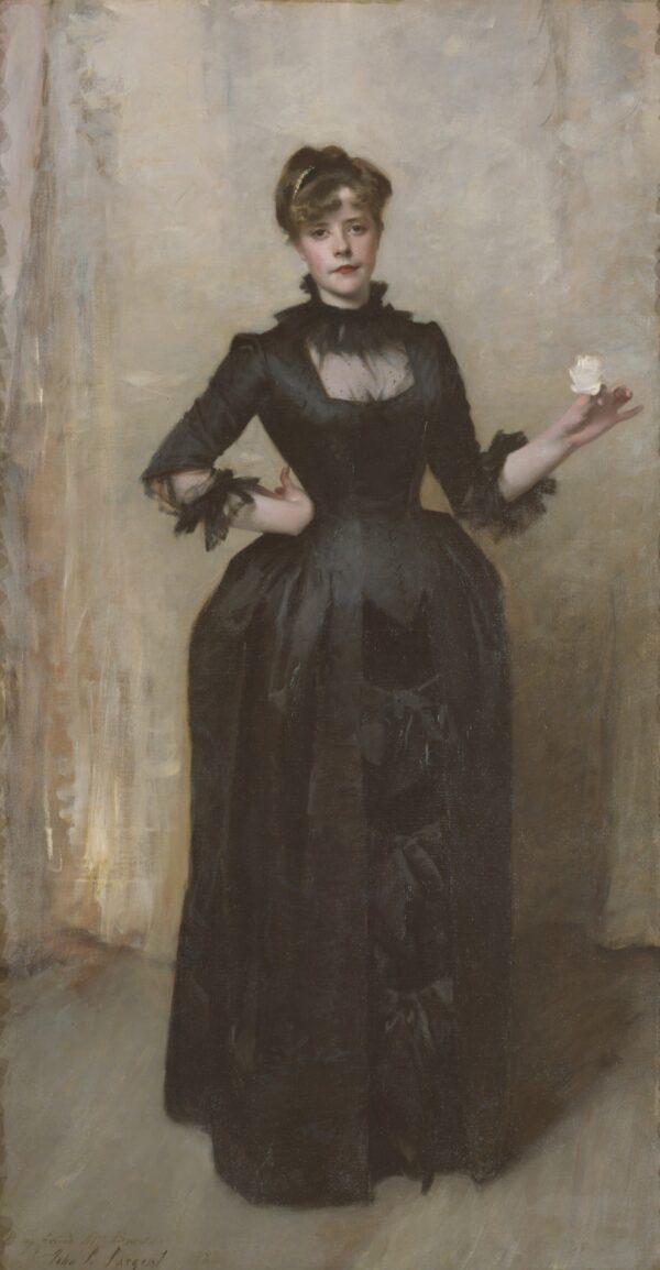 Dame a la rosa – John Singer Sargent John Singer Sargent mx.artemisreproduction.com