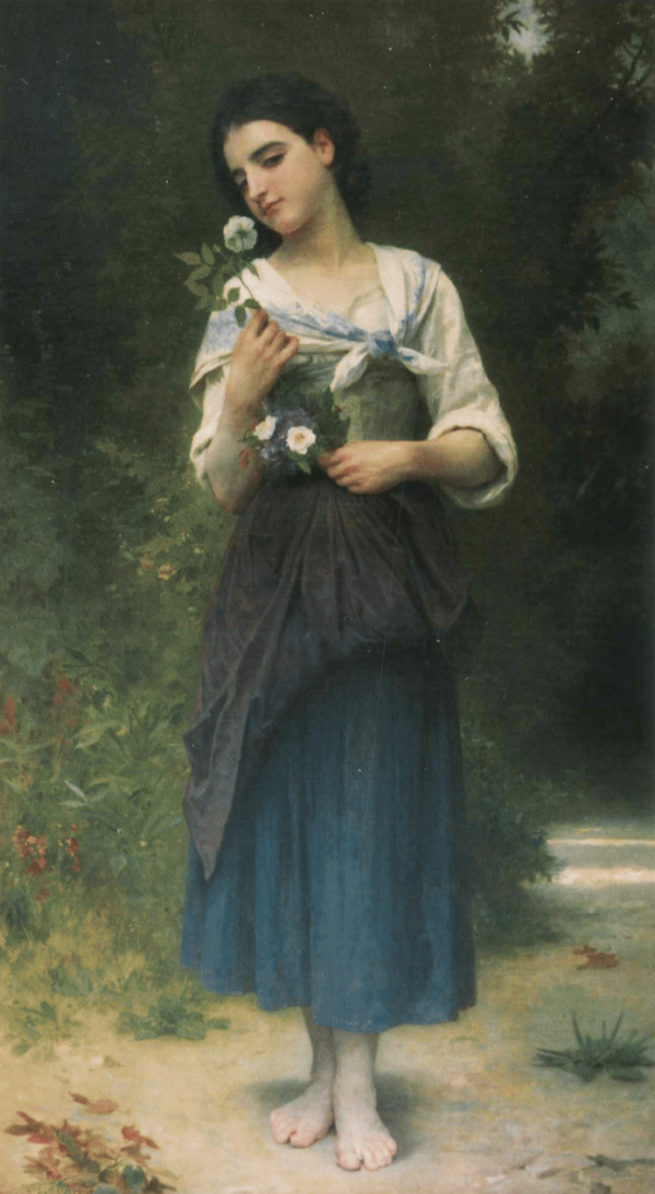 Fleur preferida – William Bouguereau William Bouguereau mx.artemisreproduction.com