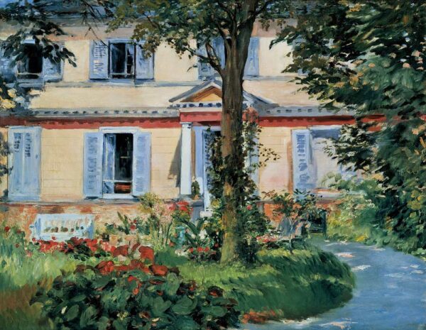 Casa en Rueil – Edouard Manet Édouard Manet mx.artemisreproduction.com