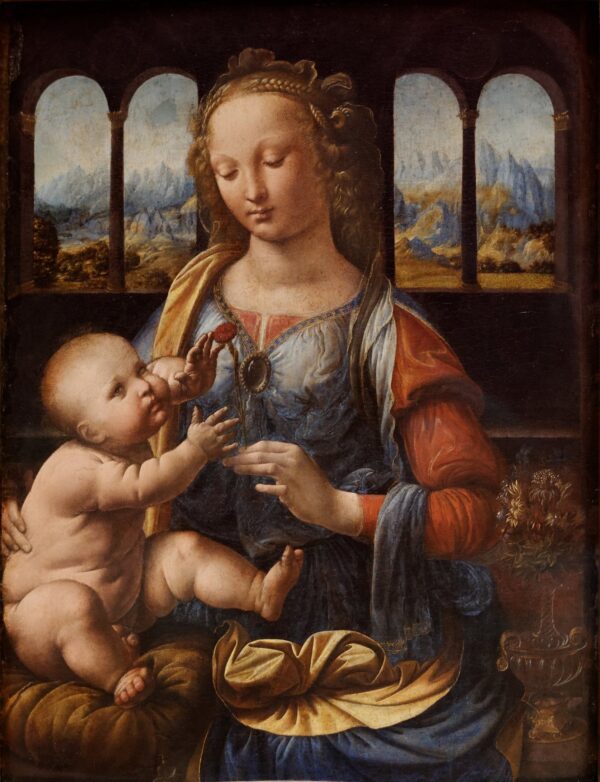 La Madonna del clavel – Leonardo da Vinci Leonardo da vinci mx.artemisreproduction.com