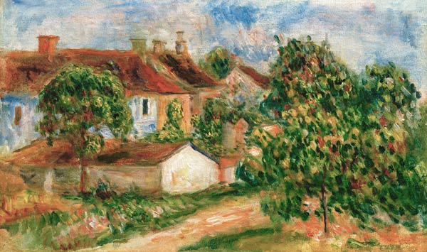 Casas de pueblo – Pierre-Auguste Renoir Pierre-Auguste Renoir mx.artemisreproduction.com