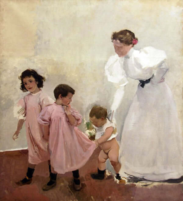 Mi esposa y mis hijos – Sorolla Joaquín Sorolla mx.artemisreproduction.com