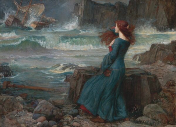 Miranda – La tempestad – John William Waterhouse John William Waterhouse mx.artemisreproduction.com