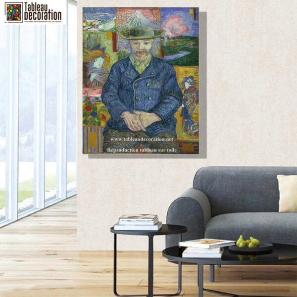 El padre Tanguy – Van Gogh Vincent Van Gogh mx.artemisreproduction.com 4