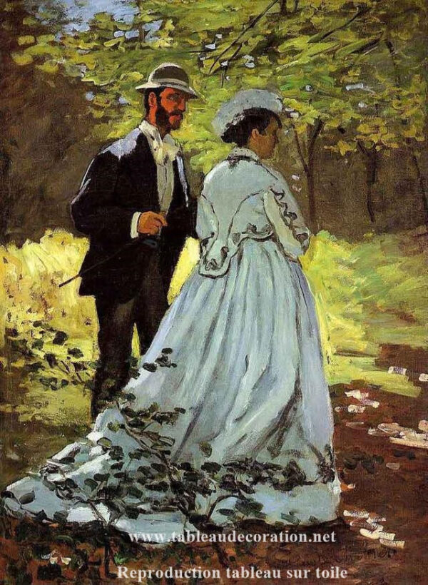 Los paseantes – Cuadro de Monet Claude Monet mx.artemisreproduction.com