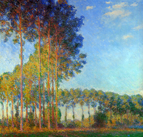 Álamos a la orilla del Epte, vista del pantano – Claude Monet Claude Monet mx.artemisreproduction.com