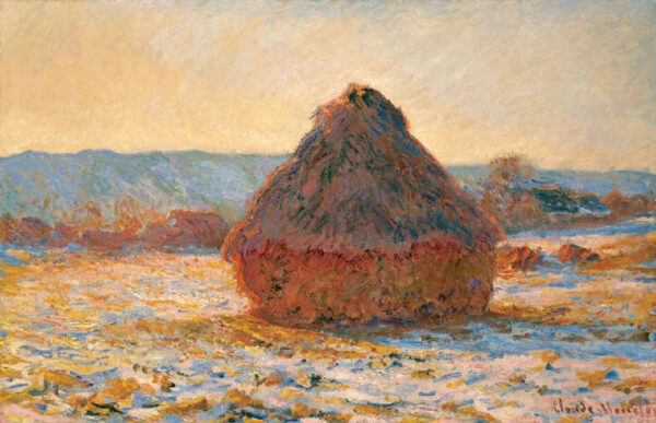 Meule, efecto de nieve, sol – Claude Monet Claude Monet mx.artemisreproduction.com