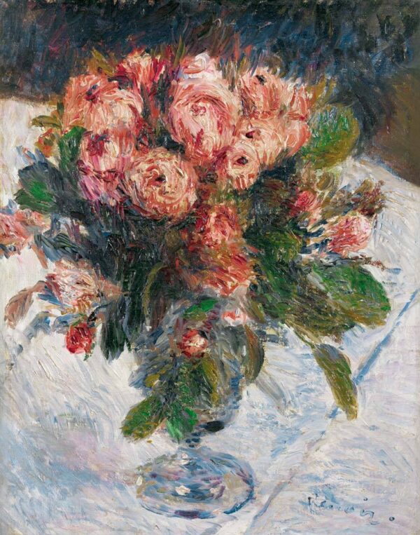 Rosas en mousse – Pierre-Auguste Renoir Pierre-Auguste Renoir mx.artemisreproduction.com