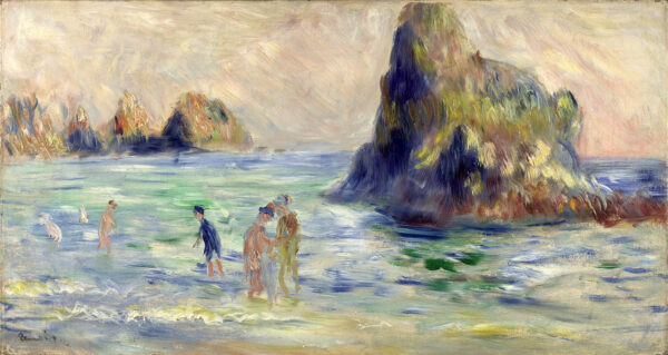 Bahía del Molino Huet, Guernesey – Pierre-Auguste Renoir Pierre-Auguste Renoir mx.artemisreproduction.com