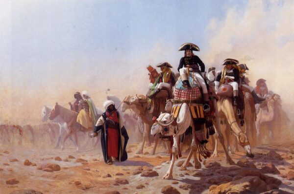 Napoleón durante su campaña en Egipto – Jean-Léon Gérôme Cuadros Populares mx.artemisreproduction.com