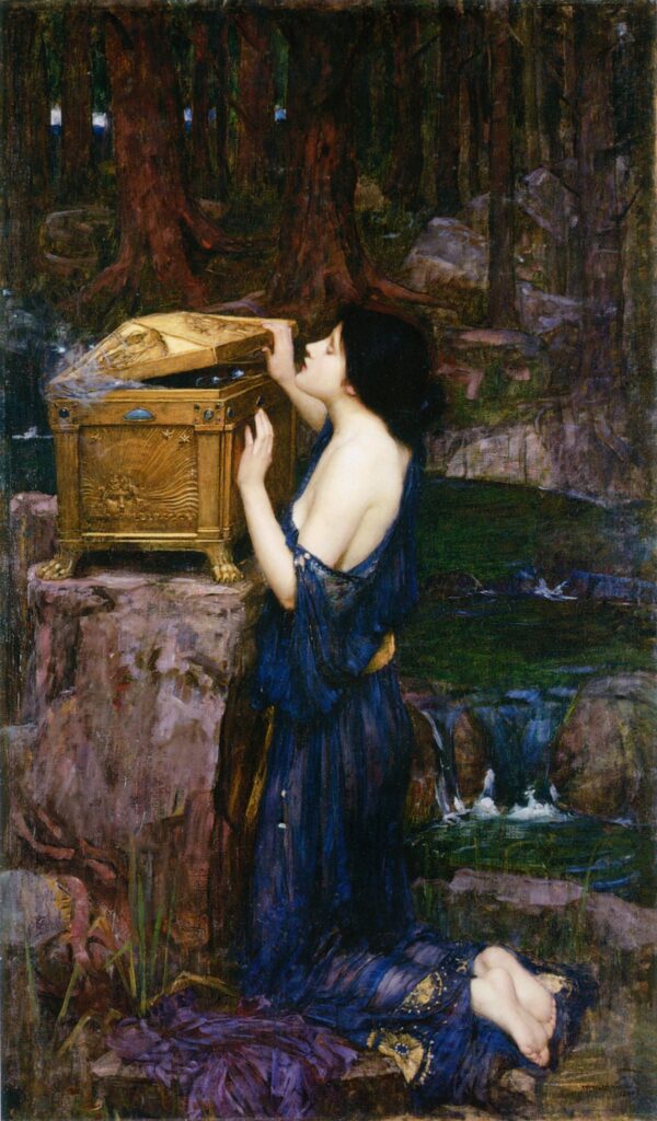 Pandora – John William Waterhouse John William Waterhouse mx.artemisreproduction.com