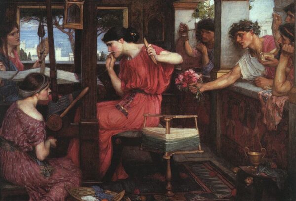 Consultando al Oráculo – John William Waterhouse Cuadros Populares mx.artemisreproduction.com