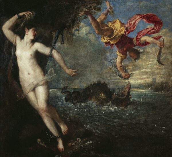 Persée y Andrómeda – Tiziano Tiziano mx.artemisreproduction.com