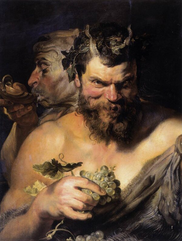 Dos Sátiros – Peter Paul Rubens Cuadros Populares mx.artemisreproduction.com