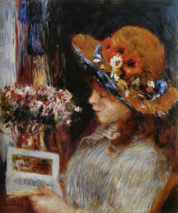 Chica leyendo – Pierre-Auguste Renoir – Pierre-Auguste Renoir Pierre-Auguste Renoir mx.artemisreproduction.com