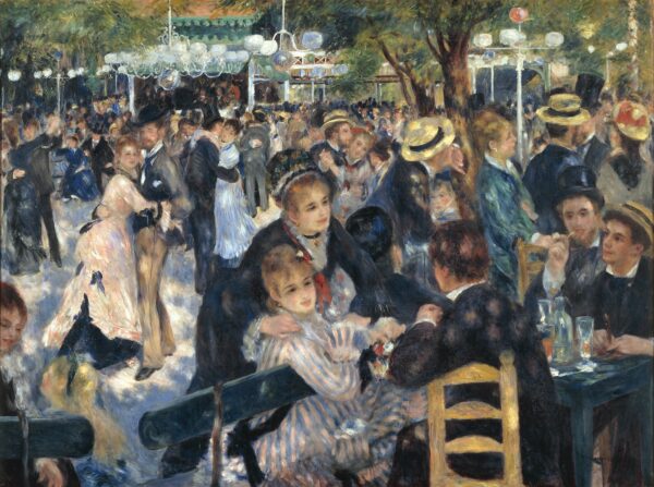 El baile del molino de la Galette – Pierre-Auguste Renoir Cuadros Populares mx.artemisreproduction.com