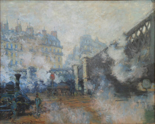 El Puente de Europa, estación de Saint-Lazare – Claude Monet Claude Monet mx.artemisreproduction.com