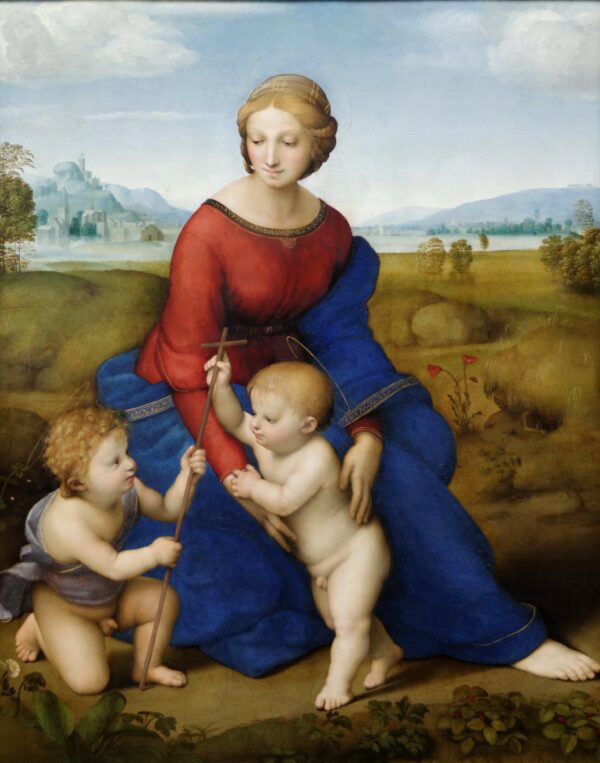 La Madonna en la pradera – Raphaël (pintor) Rafael Sanzio mx.artemisreproduction.com