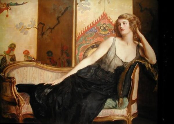 Mujer reclinada – John Collier John Collier mx.artemisreproduction.com