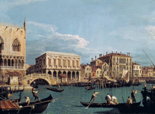 Vista de la Riva de los Esclavos, Venecia – Canal Giovanni Antonio Giovanni Antonio Canal mx.artemisreproduction.com