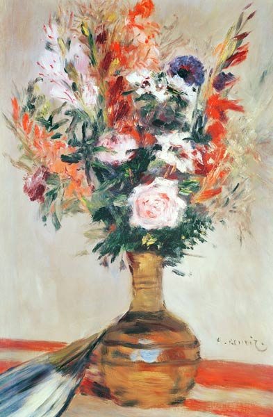 Rosas en un jarrón – Pierre-Auguste Renoir Pierre-Auguste Renoir mx.artemisreproduction.com