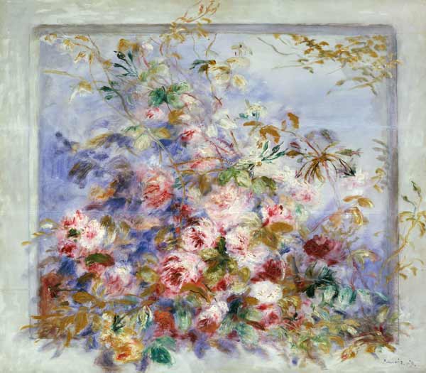 Rosas en una ventana – Pierre-Auguste Renoir Pierre-Auguste Renoir mx.artemisreproduction.com