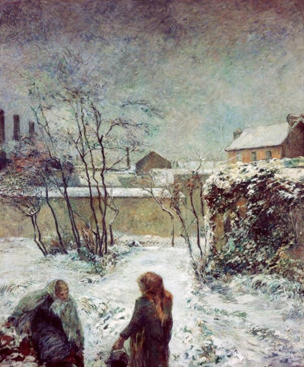 Calle de la cárcel en invierno – Paul Gauguin Paul Gauguin mx.artemisreproduction.com