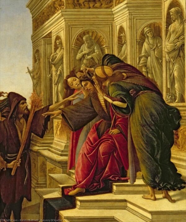 Calumnia de Apeles, 1497-98 (detalle de 209275) – Sandro Botticelli Sandro Botticelli mx.artemisreproduction.com