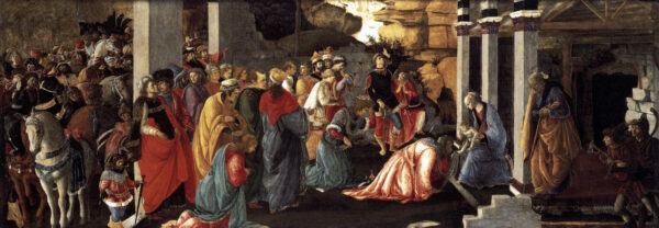 Adoración de los tres reyes magos – Sandro Botticelli Sandro Botticelli mx.artemisreproduction.com