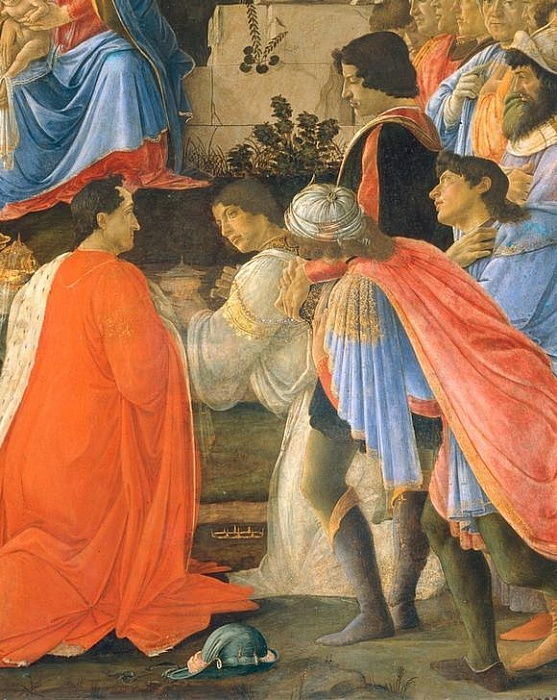 Adoración de los Reyes, Det – Sandro Botticelli Sandro Botticelli mx.artemisreproduction.com