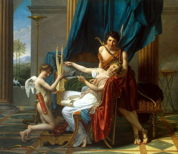 Sappho y Phaon – Jacques-Louis David Jacques-Louis David mx.artemisreproduction.com