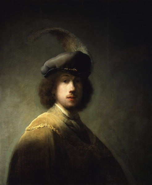 Autorretrato, a la edad de 23 años – Rembrandt van Rijn Rembrandt van Rijn mx.artemisreproduction.com