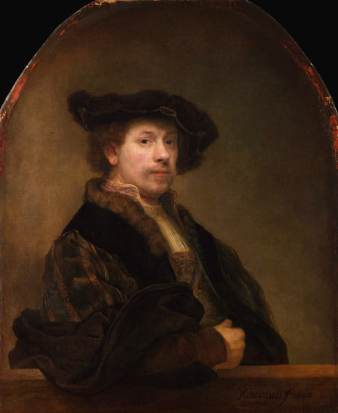 Autorretrato de Rembrandt en Londres – Rembrandt van Rijn Rembrandt van Rijn mx.artemisreproduction.com