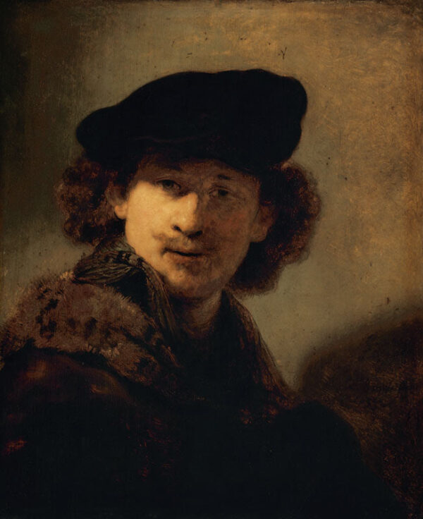 Autorretrato con boina de terciopelo – Rembrandt van Rijn Rembrandt van Rijn mx.artemisreproduction.com