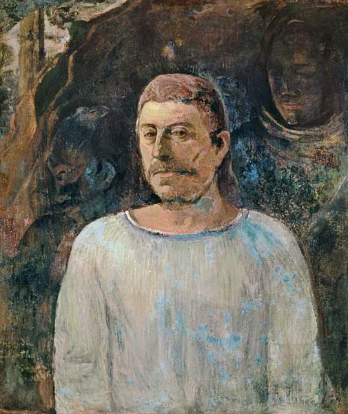 Autorretrato cerca del Gólgota – Paul Gauguin Paul Gauguin mx.artemisreproduction.com