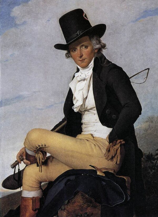 Retrato de Pierre Seriziat – Jacques-Louis David Jacques-Louis David mx.artemisreproduction.com