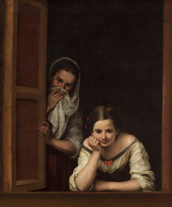 Dos mujeres en una ventana – Bartolomé Esteban Murillo Bartolomé Esteban Murillo mx.artemisreproduction.com