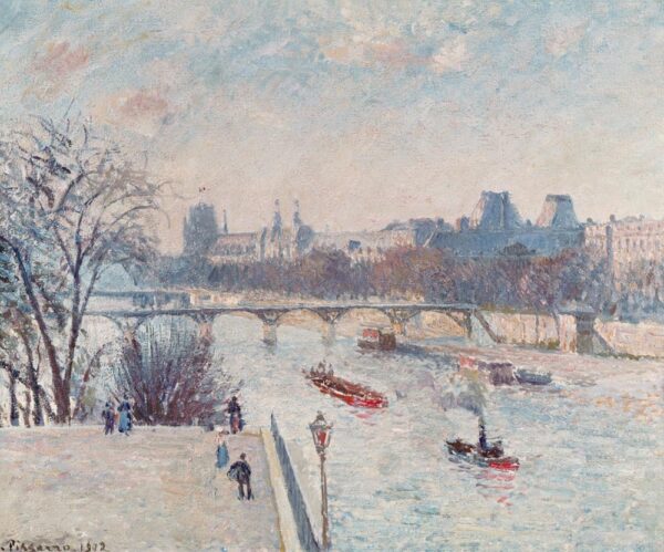 El Louvre – Camille Pissarro Camille Pissarro mx.artemisreproduction.com