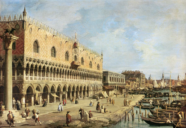 La Riva de los Esclavos, Venecia – Giovanni Antonio Canal Giovanni Antonio Canal mx.artemisreproduction.com