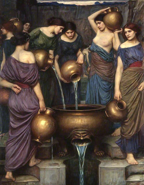 Las Danaides – John William Waterhouse John William Waterhouse mx.artemisreproduction.com