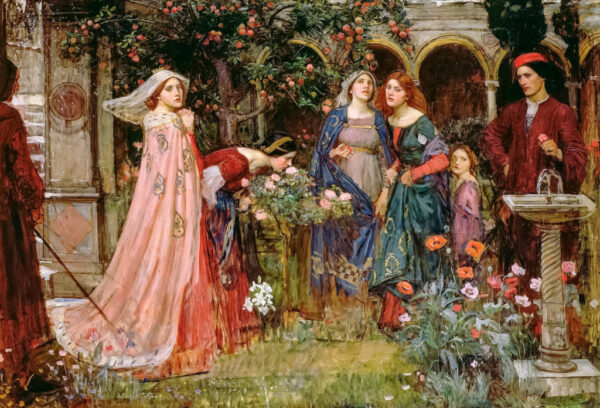 El Jardín Encantado – John William Waterhouse John William Waterhouse mx.artemisreproduction.com