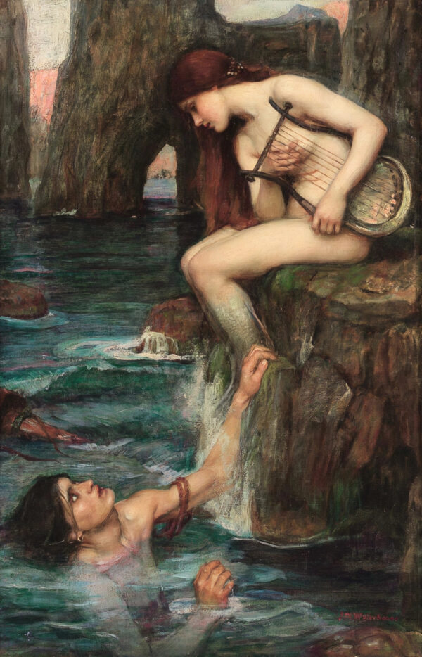 La Sirena – John William Waterhouse John William Waterhouse mx.artemisreproduction.com