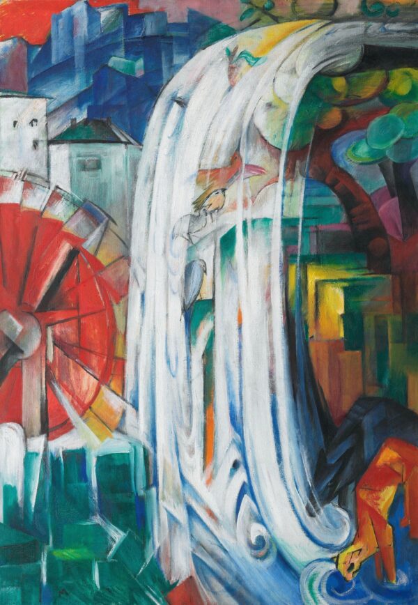 El molino encantado – Franz Marc Franz Marc mx.artemisreproduction.com