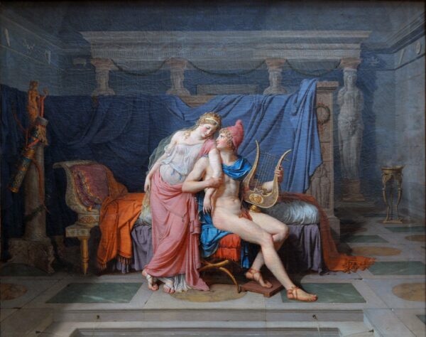 Los amores de París y de Hélène – Jacques-Louis David Jacques-Louis David mx.artemisreproduction.com