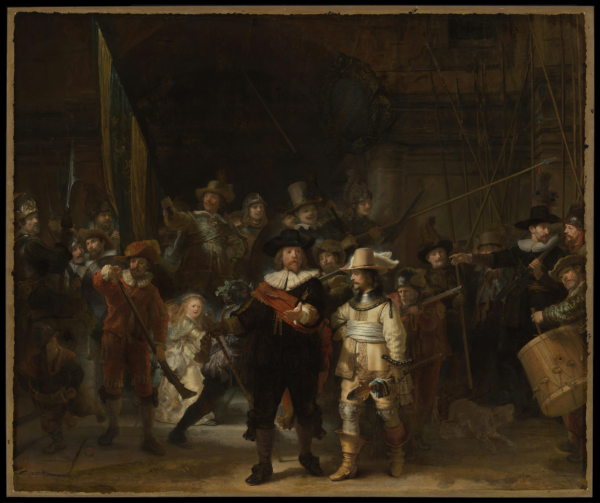 La Guardia Nocturna (La Compañía de Frans Banning Cocq y Willem van Ruytenburch) – Rembrandt van Rijn Rembrandt van Rijn mx.artemisreproduction.com