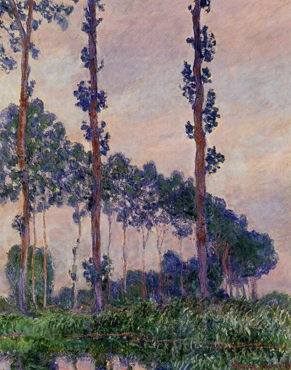 Los Tres Árboles, tiempo gris – Claude Monet Claude Monet mx.artemisreproduction.com